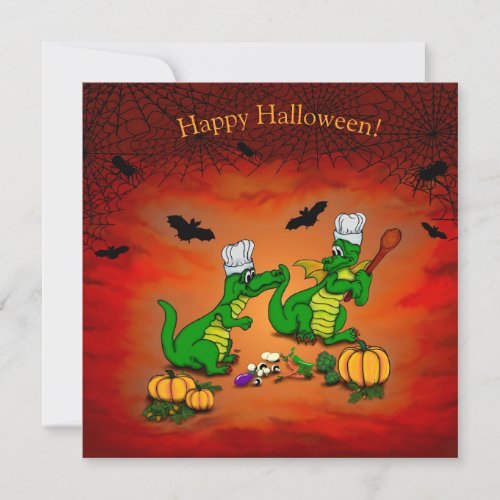 Dragons _ Happy Halloween  Today I will cook