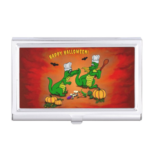 Dragons - Happy Halloween ! Today I will cook Business Card Case (Front)