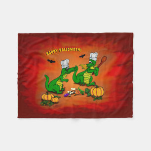 Dragons - Happy Halloween ! Today I will cook Fleece Blanket