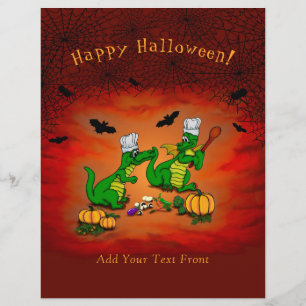 Dragons - Happy Halloween ! Today I will cook Flyer