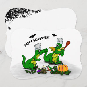 Dragons - Happy Halloween ! Today I will cook Invitation