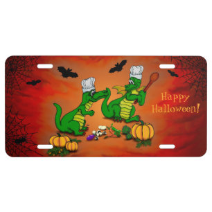 Dragons - Happy Halloween ! Today I will cook License Plate