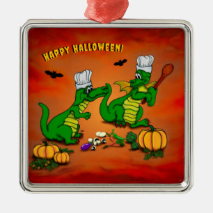 Dragons - Happy Halloween ! Today I will cook Metal Ornament