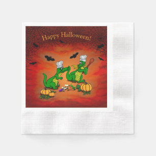 Dragons - Happy Halloween ! Today I will cook Napkins