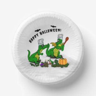 Dragons - Happy Halloween ! Today I will cook Paper Bowls