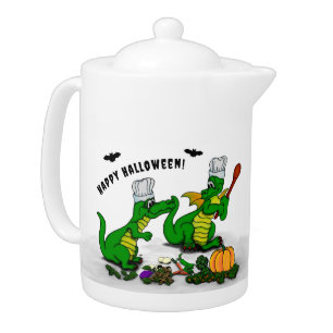 Dragons - Happy Halloween ! Today I will cook Teapot