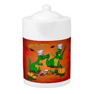 Dragons - Happy Halloween ! Today I will cook Teapot