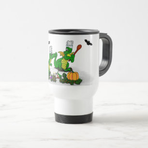 Dragons - Happy Halloween ! Today I will cook Travel Mug