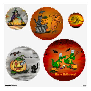 Dragons - Happy Halloween ! Today I will cook Wall Decal