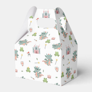 Dragons Knights Fairytale Medieval Castle Favor Boxes