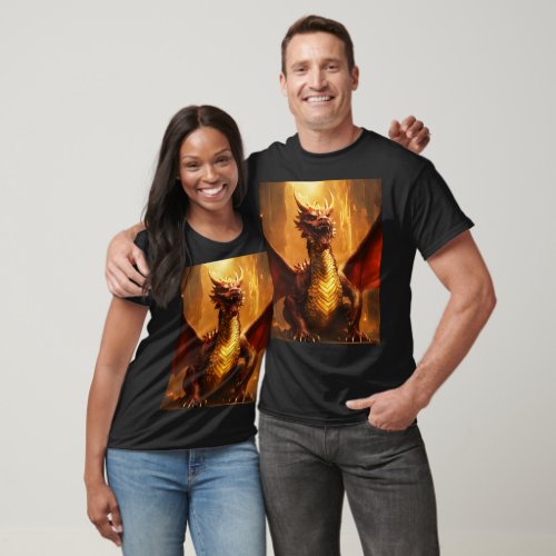  Dragons Lair Mens Tee for Mythical Explorers