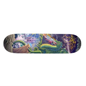 Dragon's Lair Skateboard by gailgastfield at Zazzle