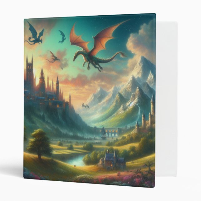 Dragon's Land 3 Ring Binder (Front/Inside)