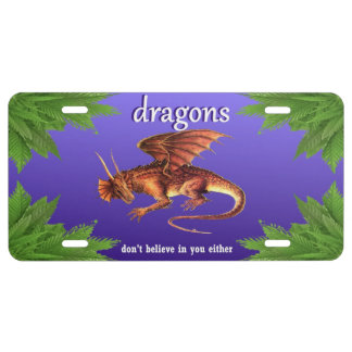dragons license plate