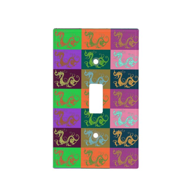 Dragons Light Switch Cover (Front)