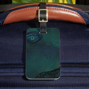 Dragons luggage tag