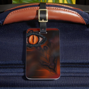 Dragons luggage tag