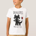 &quot;dragons Make Great Pets&quot; Toothless Graphic T-shirt at Zazzle
