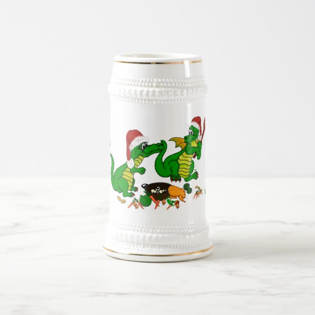 Dragons - Merry Christmas ! - today I will cook Beer Stein (Center)