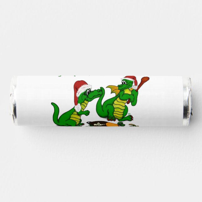Dragons - Merry Christmas ! - today I will cook Breath Savers® Mints (Front)