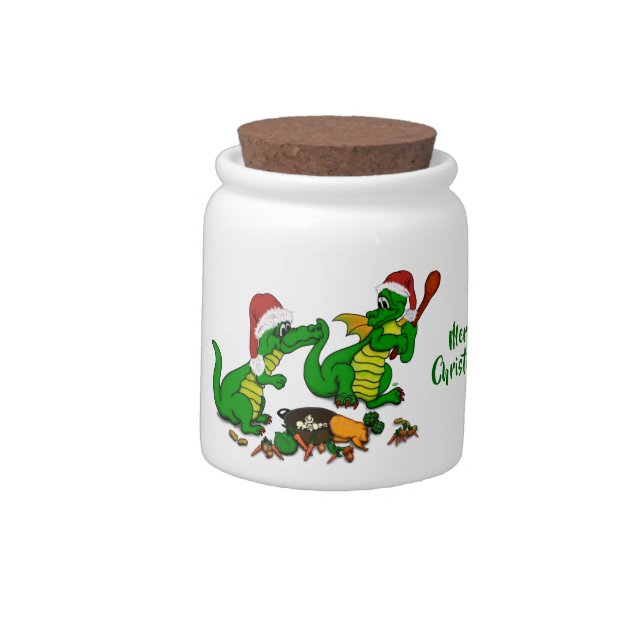 Dragons - Merry Christmas ! - today I will cook Candy Jar (Left)