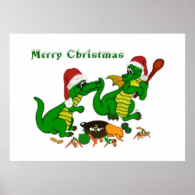 Dragons - Merry Christmas ! - today I will cook Poster (Front)