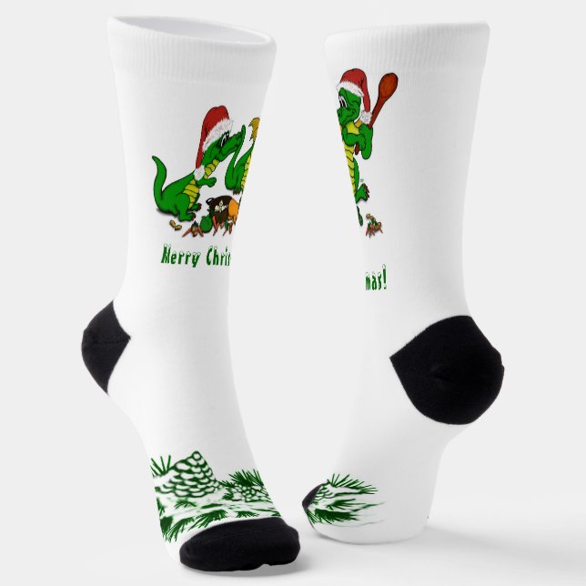 Dragons - Merry Christmas ! - today I will cook Socks (Angled)