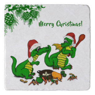 Dragons - Merry Christmas ! - today I will cook Trivet