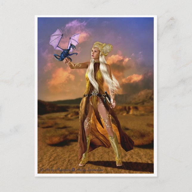 Dragon's Mother Postcard (Front)