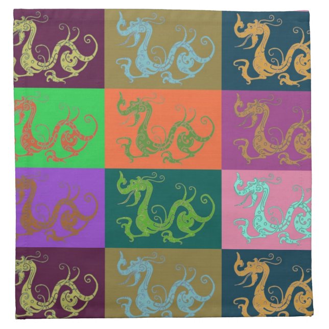 Dragons Napkin (Front)