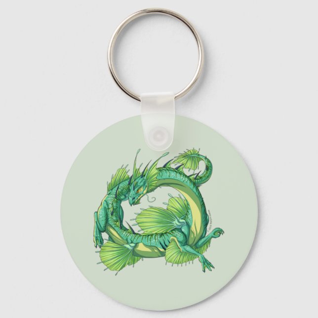 Dragons of Kalon: Marsh Water Dragon Keychain (Front)