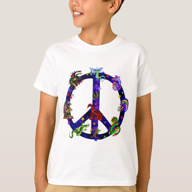 Dragons Of Peace T-Shirt (Front)