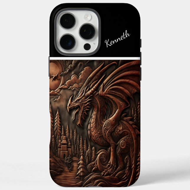 Dragon's Peak at Twilight Case-Mate iPhone Case (Back)