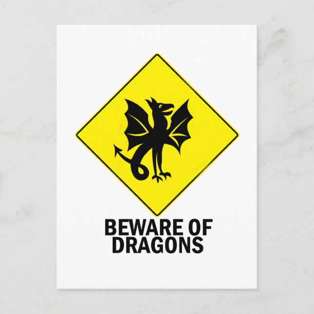 Dragons Postcard (Front)