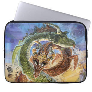 Dragons Rising Art Laptop Sleeve