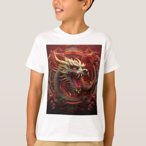  Dragons Roar Mythical Majesty T_shirt T_Shirt