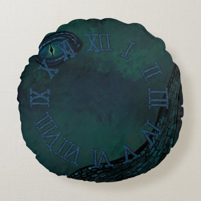 Dragons     round pillow (Front)