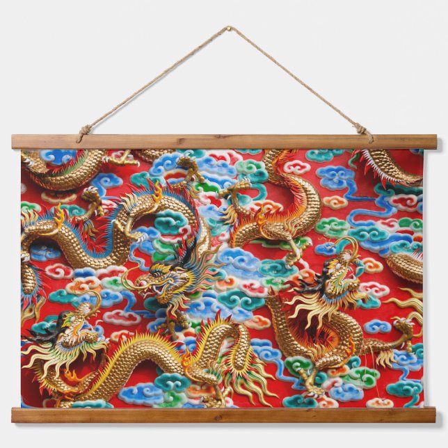 dragons temple tapestry (Front)