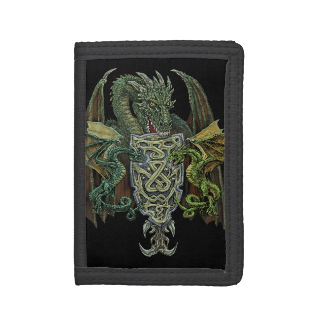 Dragons Tri-fold Wallet (Front Vertical)