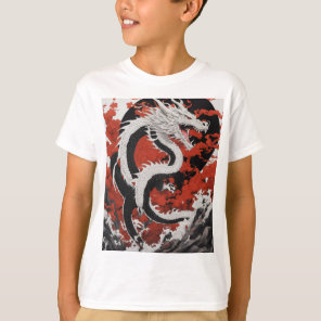 Dragons Unleashed: Katsuhiro Otomo-Inspired T-Shirt