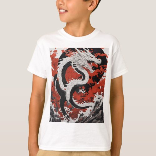 Dragons Unleashed Katsuhiro Otomo_Inspired T_Shirt