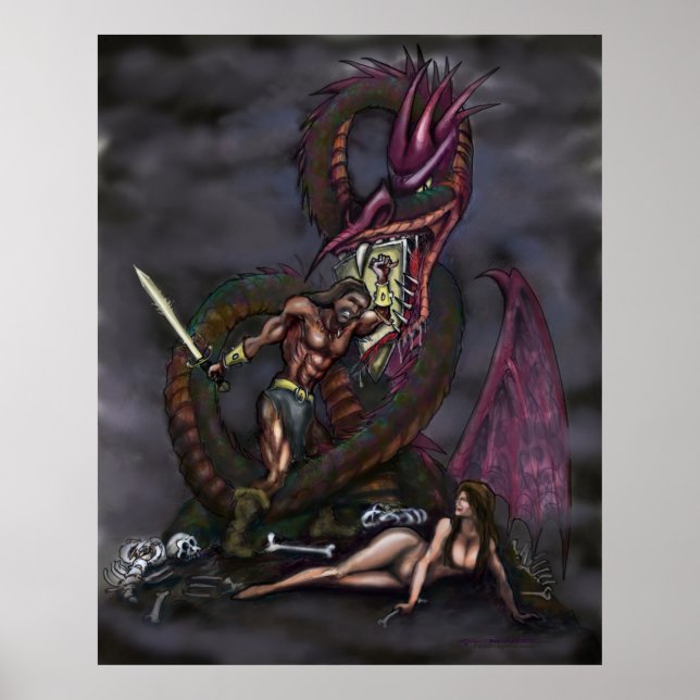 Dragonslayer Poster (Front)