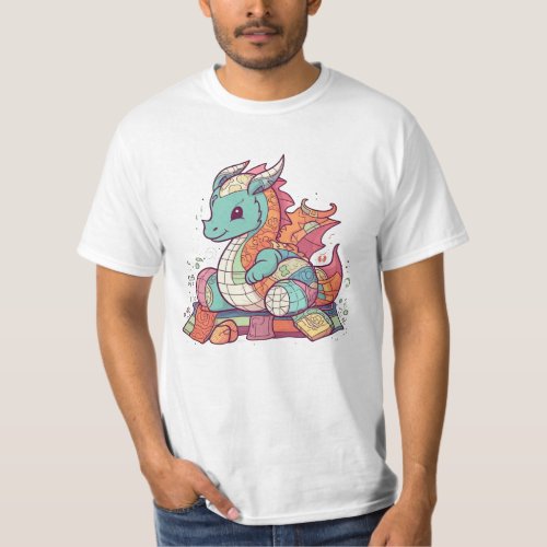 DragonStitch Quilting Express Your Dragon Love wi T_Shirt