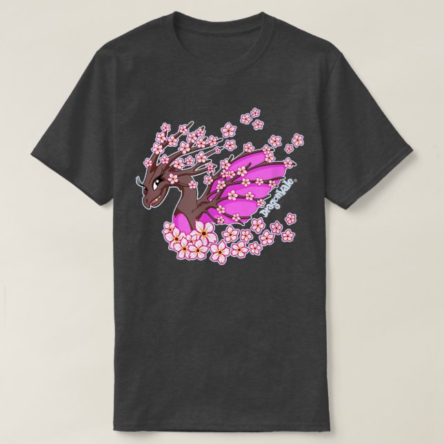 DragonVale Sakura Dragon  T-Shirt (Design Front)