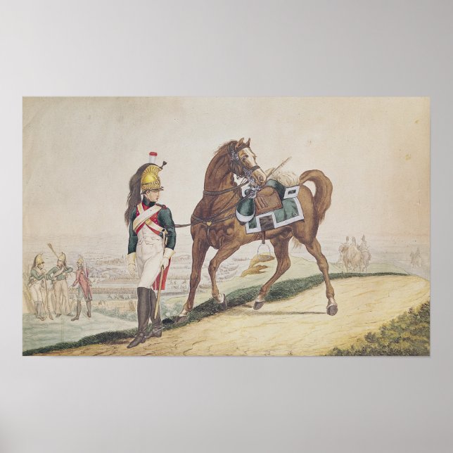 Dragoons of the French Imperial Army Poster (Front)