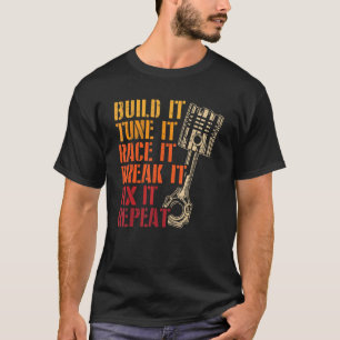 Dragster Drag Racing Race Car Driver Car Race Fan  T-Shirt