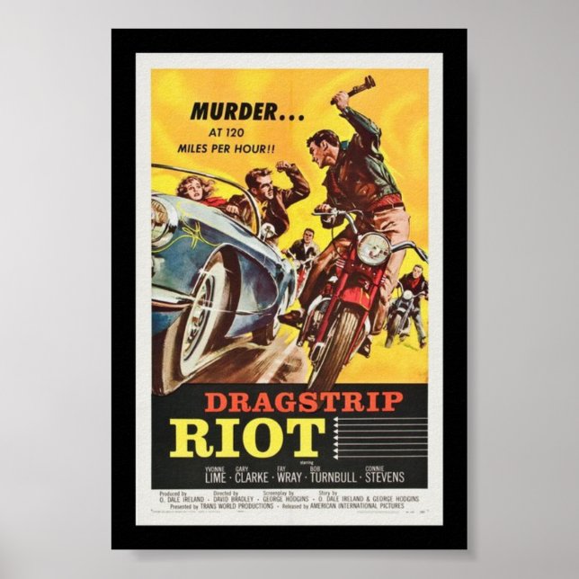 Dragstrip Riot Poster (Front)