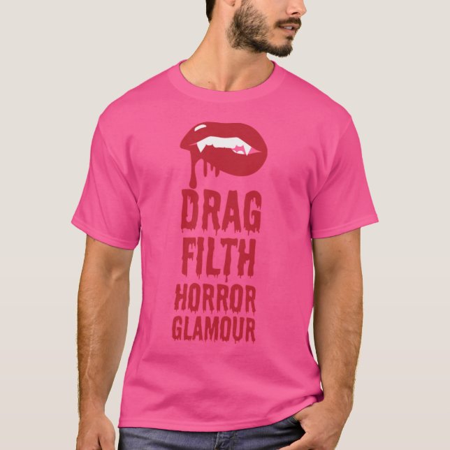 Dragula Fangs friends T-Shirt (Front)