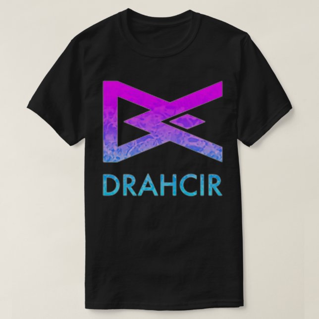 DrahCir Blue Fade Premium  T-Shirt (Design Front)