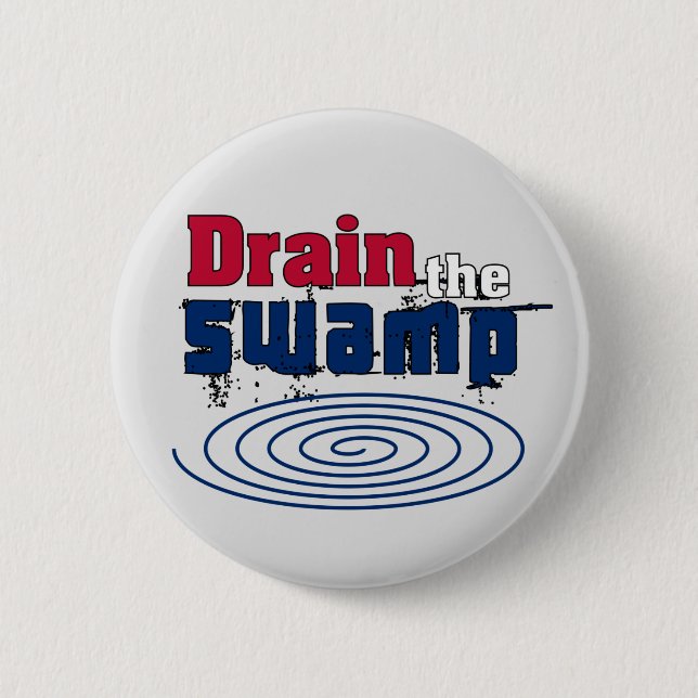Drain the Swamp    Button (Front)